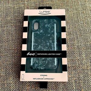 Lumee IPhone X duo Instafame Lighted Case